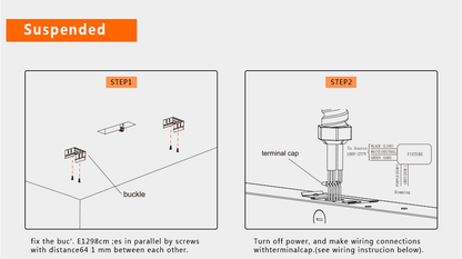 (CASE OF 4) 8ft Shop Light WATTAGE SWITCHABLE (60W/70W/80W) 3CCT SWITCHABLE (3500K/4000K/5000K) Dimmable