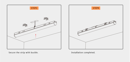 (CASE OF 4) 8ft Shop Light WATTAGE SWITCHABLE (60W/70W/80W) 3CCT SWITCHABLE (3500K/4000K/5000K) Dimmable