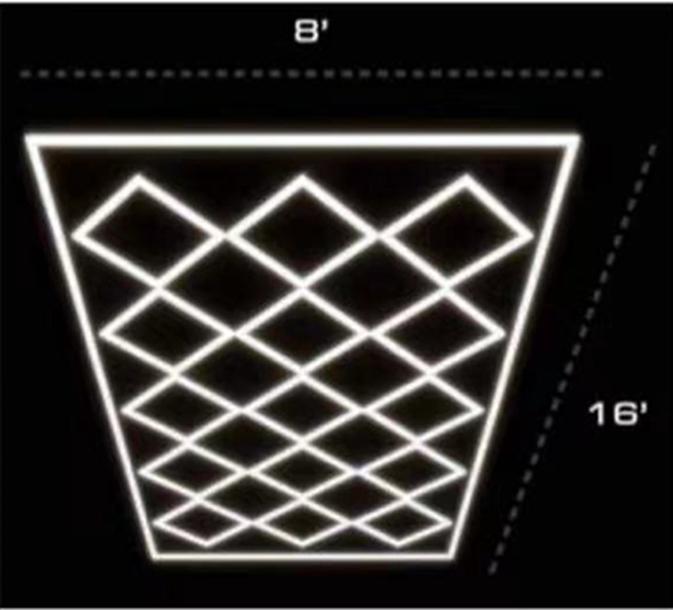 15 REC SET 96"x190" 552 WATT w/Outer Frame