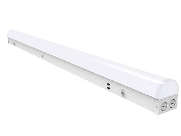 (CASE OF 9) 4ft Shop Light WATTAGE SWITCHABLE (24w/32w/40w) 3CCT SWITCHABLE (3500K/4000K/5000K) Dimmable RADIUS LENS MODEL