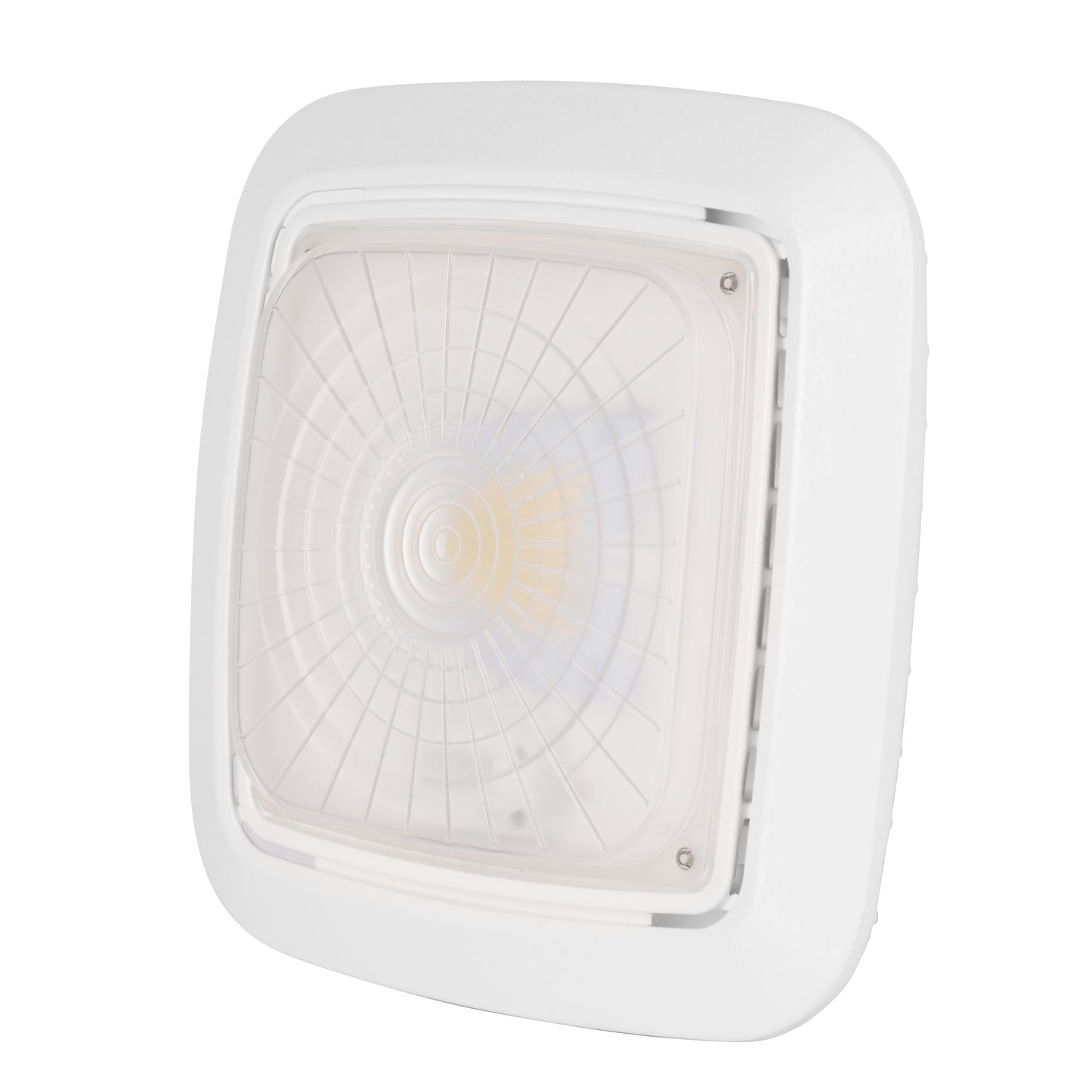 Parking Garage/Canopy Light w/Motion Sensor - Bluetooth App Programmable (30w/50w/75w/100w) 14,000lm 3CCT (3000K/4000K/5000K) Adjustable 100-277vAC