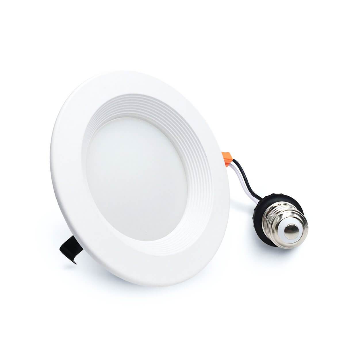 Recessed Trim 4in 8w 3CCT SWITCHABLE 3000K 4000K 5000K Dimmable